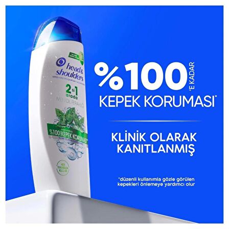 H&S Şampuan Mentol Ferahlığı 2in1 625 ml