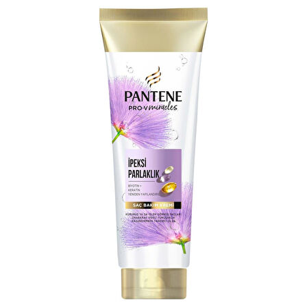 Pantene PRO-V MIRACLES İpeksi Parlaklık Saç Bakım Kremi İşlem Görmüş Saçlar için 275ML