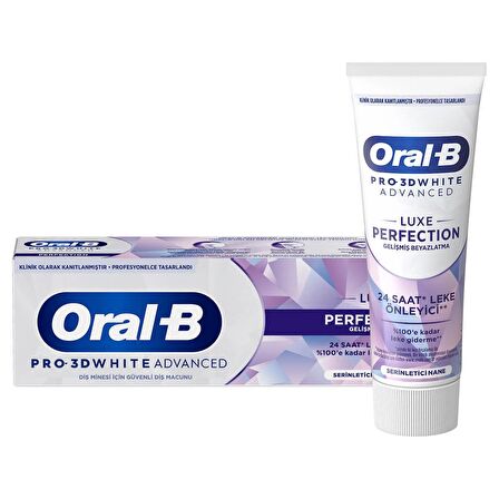 Oral-B Pro 3D White Advanced Luxe Perfection Diş Macunu 75 ml