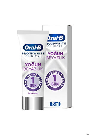 Oral-B Pro 3D White Clinical Yoğun Beyazlık Parlak