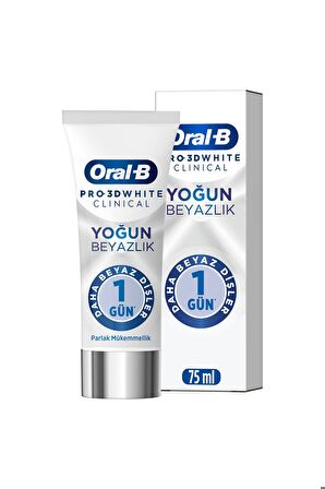 Oral-B Pro 3D White Clinical Yoğun Beyazlık Parlak