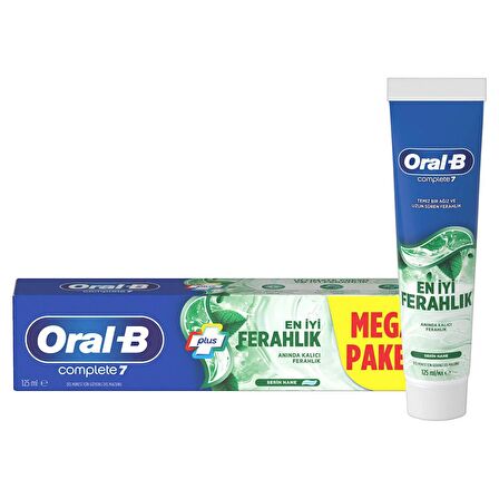 Oral-B Complete 7 En İyi Ferahlık Diş Macunu 125 ml
