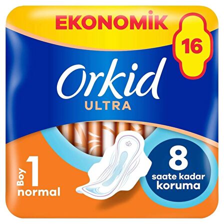 Orkid Ultra Normal (Boy 1) 16 adet Hijyenik Ped