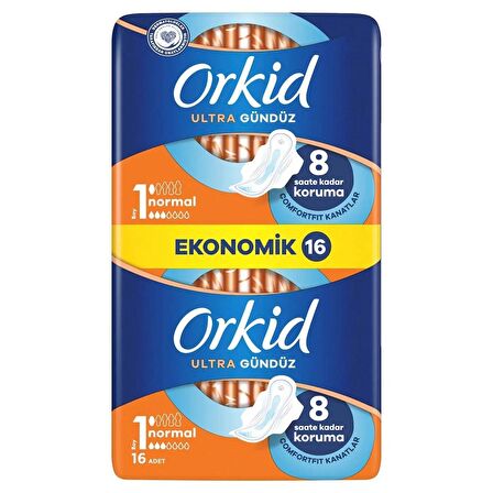 Orkid Ultra Normal (Boy 1) 16 adet Hijyenik Ped