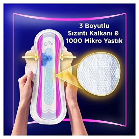 Orkid Platinum Anne Kız Paketi Gece Ekstra 50li Dev Ekonomik Paket