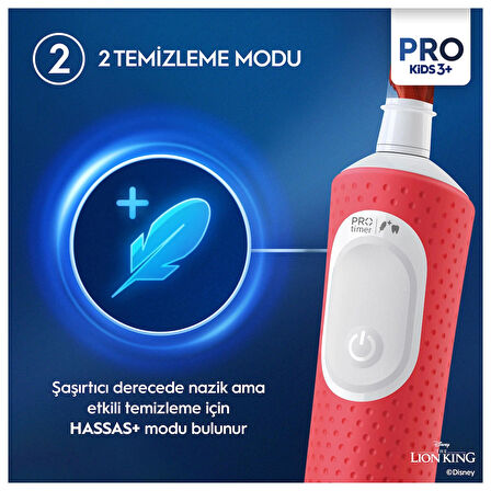 Oral-B Pro Kids The Lion King Şarjlı Diş Fırçası