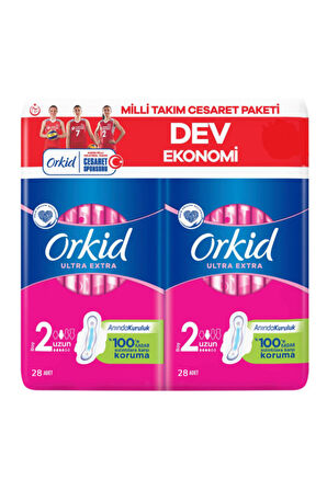 Orkid Ultra Extra Cesaret Paketi Uzun 56lı