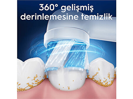 ORAL B IO Clean 2'li Diş Fırçası Yedek Başlık Beyaz