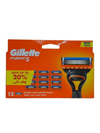 Gillette Fusion 5 Yedek Tıraş Bıçağı 12’li