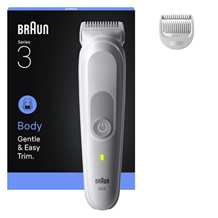 Braun Vücut Tıraş Makinesi Series 3, +2 Aksesuar, Su Geçirmez, BG3500