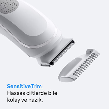 Braun Vücut Tıraş Makinesi Series 3, +3 Aksesuar, Su Geçirmez, BG3530
