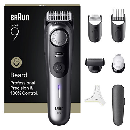 Braun Sakal Düzeltici Series 9, +7 Berber Ekipmanları, 52 Uzunluk, ProBlade, BT9520
