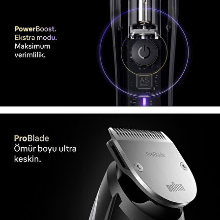 Braun Sakal Düzeltici Series 9, +7 Berber Ekipmanları, 52 Uzunluk, ProBlade, BT9520