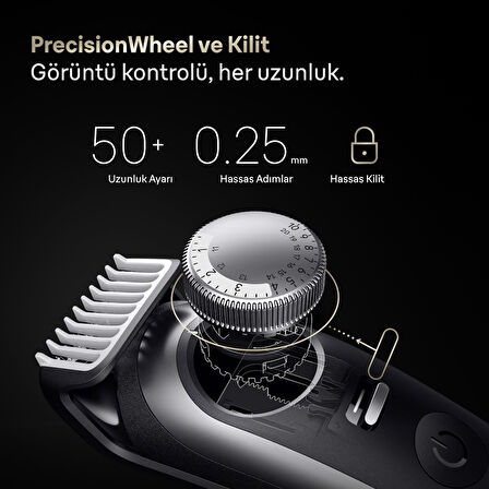 Braun Sakal Düzeltici Series 9, +7 Berber Ekipmanları, 52 Uzunluk, ProBlade, BT9520