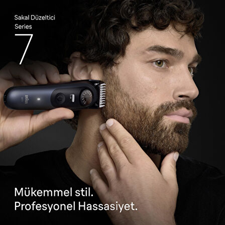 Braun Sakal Düzeltici Series 7, +10 Berber Ekipmanları, 40 Uzunluk, ProBlade, BT7540
