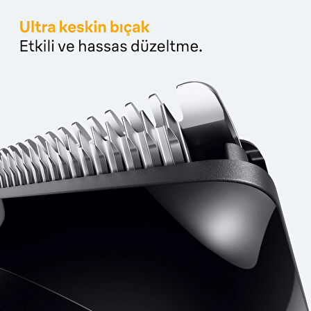 Braun Sakal Düzeltici Series 5, +4 Aksesuar, 40 Uzunluk, Keskin Bıçak, BT5520