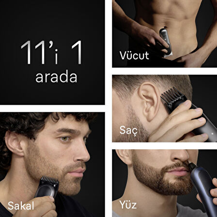 Braun Hepsi Bir Arada Series 7, 11’i 1 arada Tıraş Kiti, ProBlade, AutoSense, AIO7540