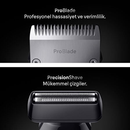 Braun Hepsi Bir Arada Series 7, 15'i 1 arada Tıraş Kiti, ProBlade, AutoSense, AIO7580
