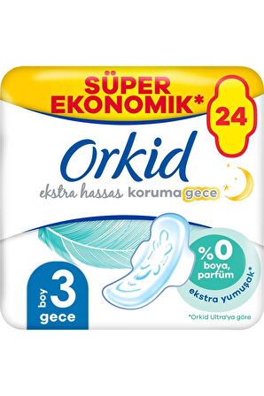 Ekstra Hassas Koruma - GECE - Süper Ekonomik - 24