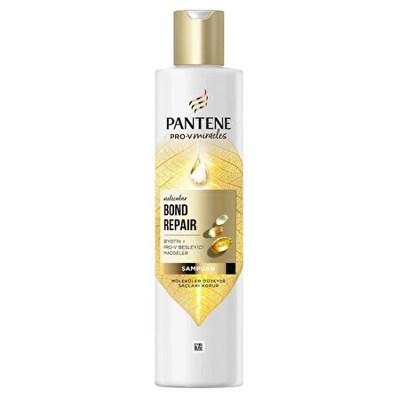 Pantene PRO-V MIRACLES Molecular Bond Repair Şampuan Yıpranmış Saçlar için 250ML