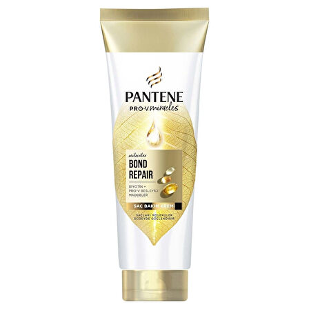 Pantene PRO-V MIRACLES Molecular Bond Repair Saç Bakım Kremi Yıpranmış Saçlar için 160ML