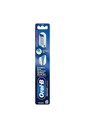 ORAL-B PROEXP CLİNİCAL PLAK GİDERİCİ ORTA FIRÇA
