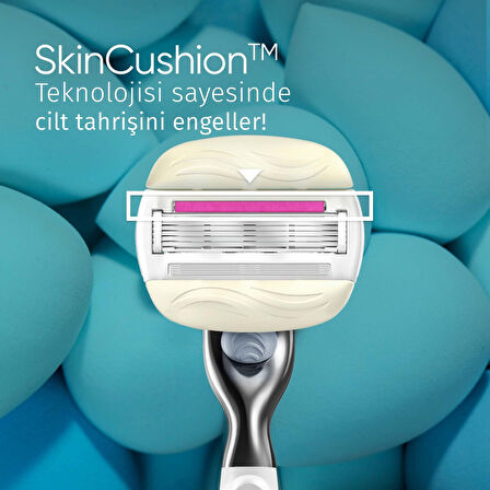 Gillette Venus Comfortglide Sugarberry + 2 Adet Yedek Başlık + Çanta 8700216534383