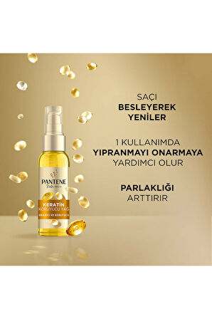 Pantene Pro-V E Vitaminli Keratin Koruyucu Yoğun Onarıcı Saç Bakım Yağı 100 Ml