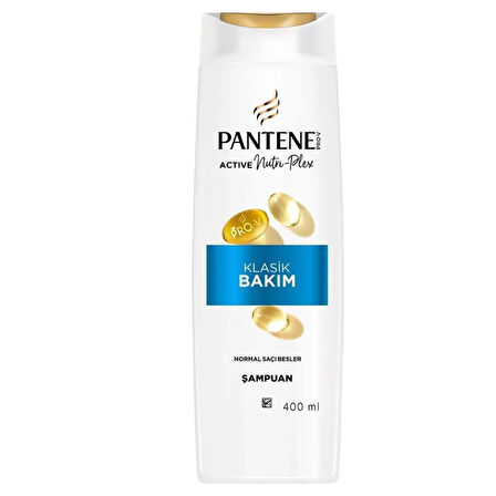 Pantene Temel - Klasik Bakım 1+1 Şampuan 400 Ml