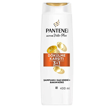 Pantene Şampuan Saç Dökülmelerine Karşı 3'ü Bir Arada 400 Ml
