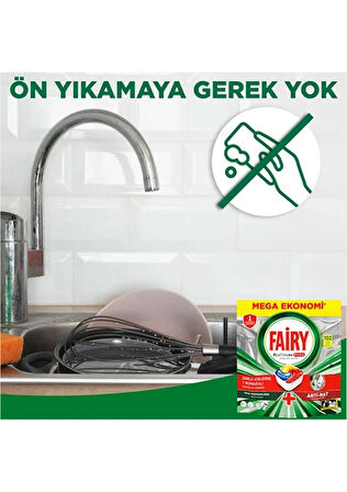 Fairy Platinum Plus 102li Bulaşık Tableti