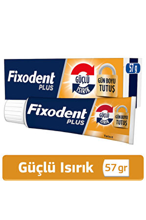 Plus Güçlü Isırık Diş Protezi Yapıştırıcı Krem 57G