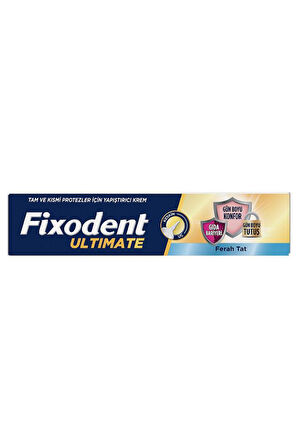 Fixodent Ultimate Ferah Tat Diş Protezi Yapıştırıcı Krem 40G