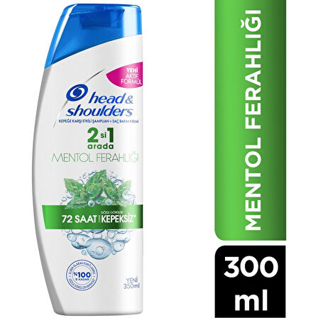 Head Shoulders Şampuan Mentol Ferahlığı 2 Si 1 Arada 300 Ml
