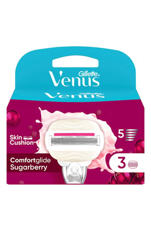 Venus ComfortGlide Sugarberry Kokulu Miami Kadın 3'lü Yedek Başlık