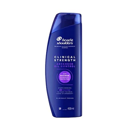Clinical Strength Advanced Oil Control Yağ Dengeleyici Şampuan 400 ml