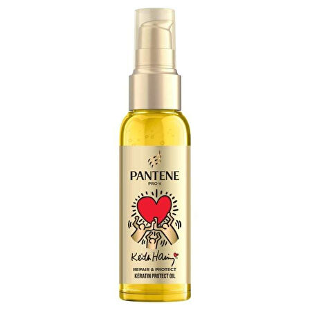 Pantene Keith Haring Keratin Yoğun Bakım Saç Yağı 100 ml