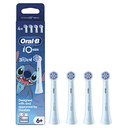 Oral-B iO Çocuk 6+ Stitch Diş Fırçası Yedek Başlığı 4 Adet
