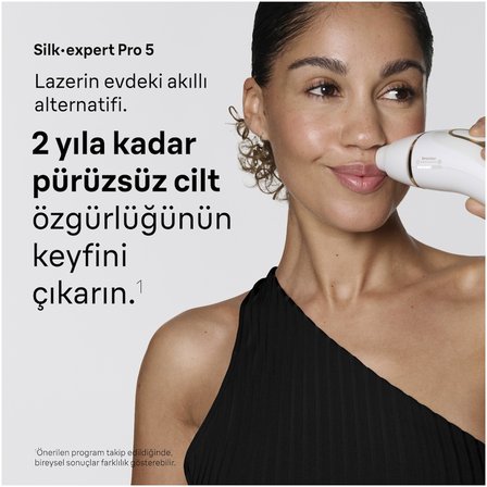 Braun IPL Silk·expert Pro 5, Evde Lazerle Tüy Alma, Çanta, Venus Tıraş Makinesi, Mini Tüy Alma Makinesi, 4 Başlık ile, PL5412