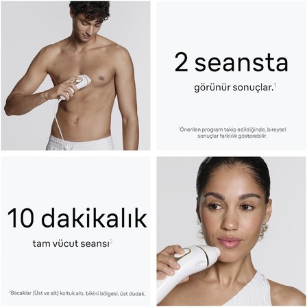 Braun IPL Silk·expert Pro 5, Evde Lazerle Tüy Alma, Çanta, Venus Tıraş Makinesi, Mini Tüy Alma Makinesi, 4 Başlık ile, PL5412
