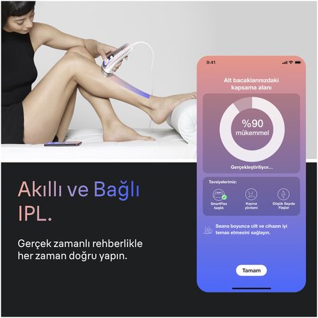 Braun IPL Skin i·expert, Evde Lazerle Tüy Alma, Ücretsiz Uygulama, Çanta, Venus Tıraş Makinesi, 3 Başlık, PL7321