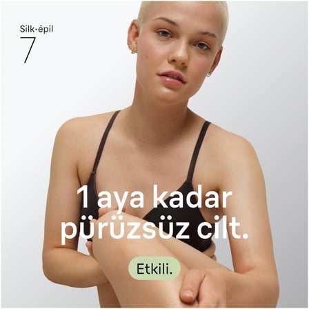 Braun Silk·épil 7 Epilatör, Islak ve Kuru, Kalıcı Pürüzsüz Cilt, 7-241