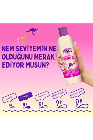 Bouncy Curls Dalgalı ve Kıvırcık Saçları Arındıran ve Nemlendiren Şampuan 1000ml