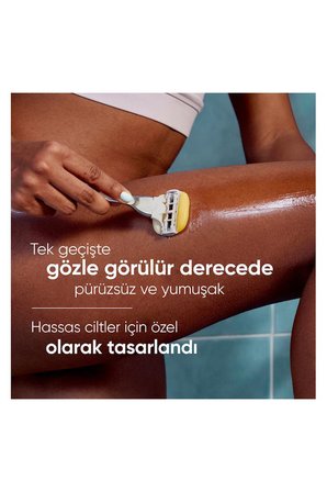 Gillette Gillette Venus Pro ComfortGlide Sugarberry Kokulu Kadın Tıraş Makinesi, Olay Nemlendirici