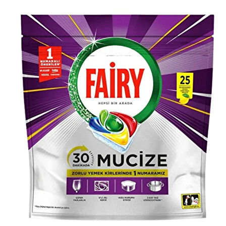 FAIRY KAPSUL 25'LI SARI MUCIZE 5533