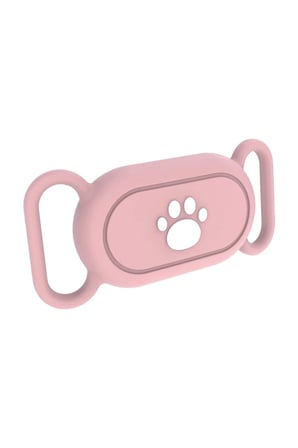 CaseOnn Galaxy SmartTag 2 Kılıf Evcil Hayvan İçin Boyun Tasma Aparatı Pembe