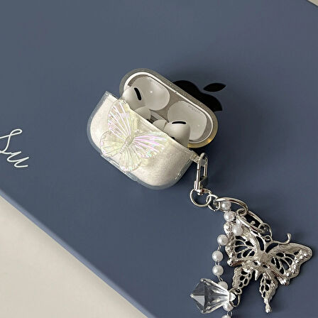 CaseOnn Samsung Galaxy Buds 3 FE Kılıf Işıltılı Kalp