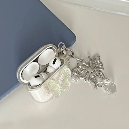 CaseOnn Samsung Galaxy Buds 3 FE Kılıf Işıltılı Kalp