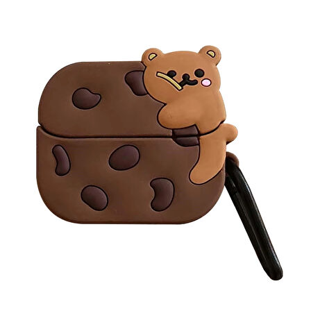 CaseOnn Samsung Galaxy Buds 3 FE Kılıf Karakter Figürlü Cookie Bear