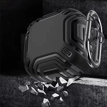 CaseOnn Samsung Galaxy Buds FE - Buds Core Kılıf Darbe Emici Silikon Beyaz